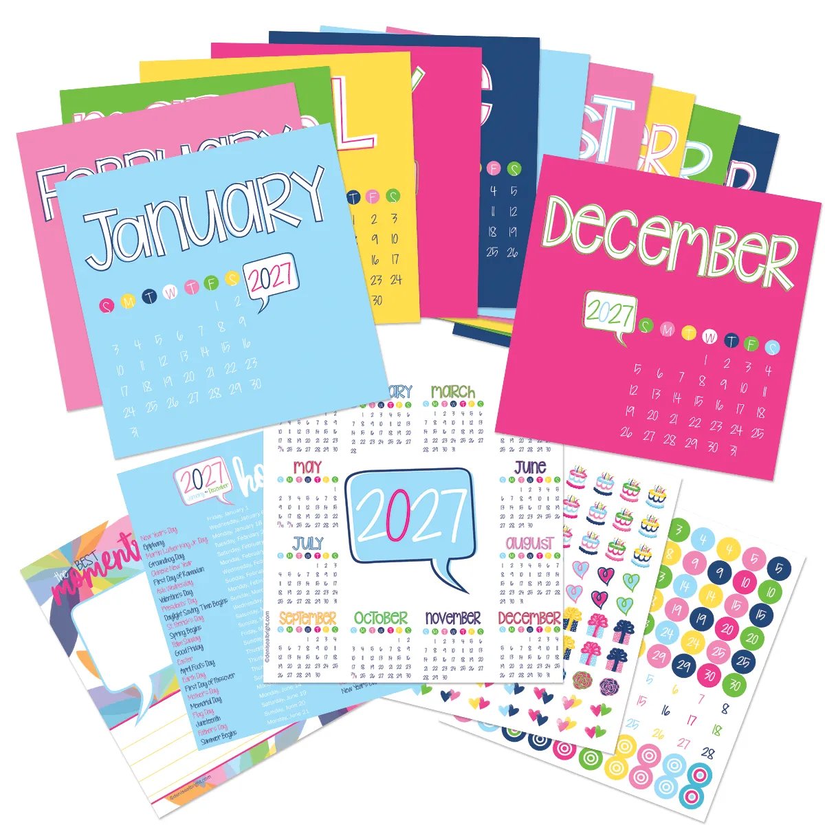 ⏰Limited Stock 50% OFF - 📅✨ 2027–2028 Reminder Binder® – 24-Month All-in-One Life Planner