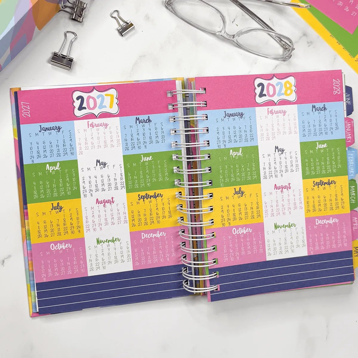 ⏰Limited Stock 50% OFF - 📅✨ 2027–2028 Reminder Binder® – 24-Month All-in-One Life Planner