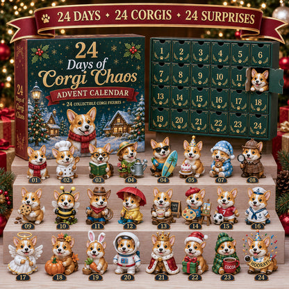 ⏰Limited Stock 50% OFF - 🎄🐶 2026 French Bulldog Advent Calendar – 24 Days of Frenchie Mischief