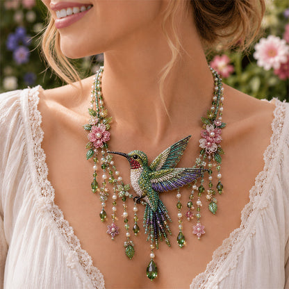DIY Beaded Statement Necklace Kit ✨🧵