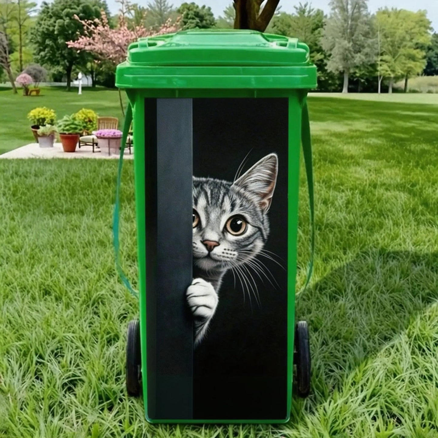 𝟒𝟗% 𝐎𝐅𝐅 𝐅𝐥𝐚𝐬𝐡 𝐒𝐚𝐥𝐞!:Creative Trash Can Sticker with Colourful Cartoon✨