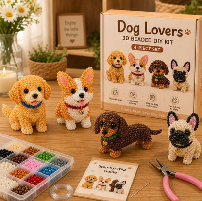 3D Beaded Animal DIY Craft Kit