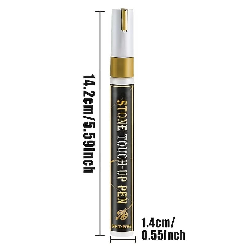 🐦Golden Tombstone Marker Pen for Restoring Faded Grave Inscriptions