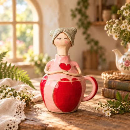 ⏰Limited Stock 50% OFF - 💖 Handmade Fairies Storage Jar/Mug