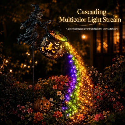 🎁Today 49% OFF🎁Halloween Witch Cauldron Garden Light