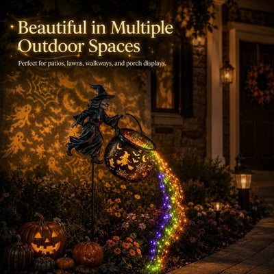 🎁Today 49% OFF🎁Halloween Witch Cauldron Garden Light