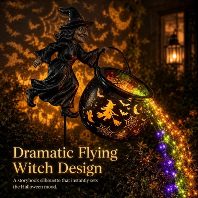 🎁Today 49% OFF🎁Halloween Witch Cauldron Garden Light