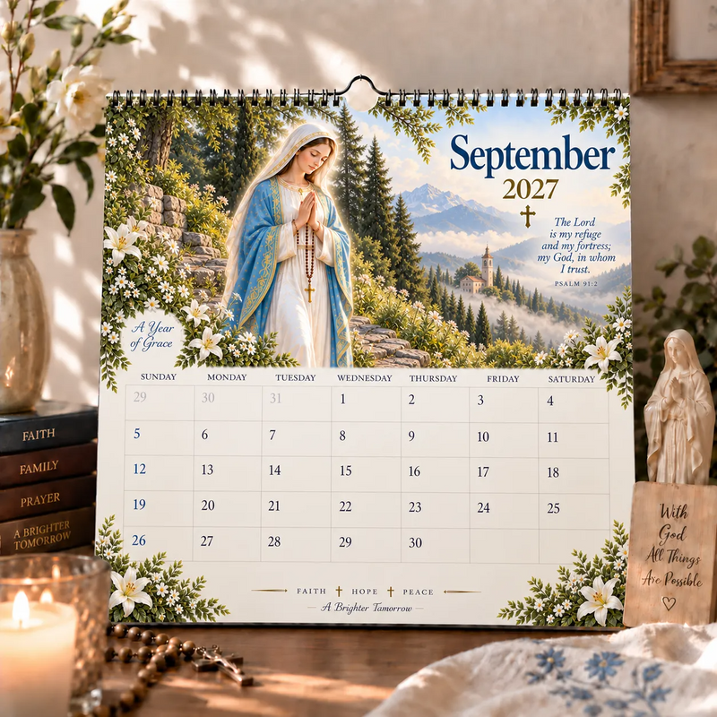 September 2027 Blessed Mother Calendar