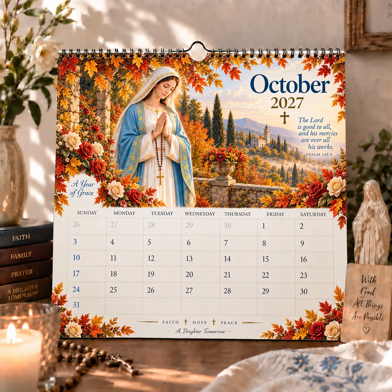 October 2027 Blessed Mother Calendar