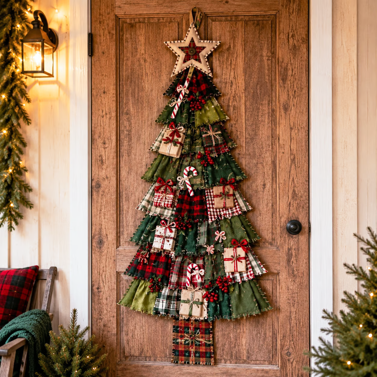 🎄✨ Christmas Handmade Door Décor DIY Collection 🧵🏡