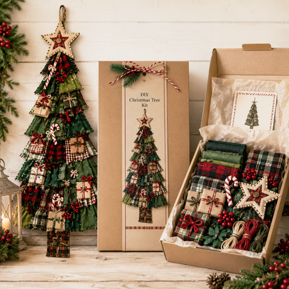🎄✨ Christmas Handmade Door Décor DIY Collection 🧵🏡