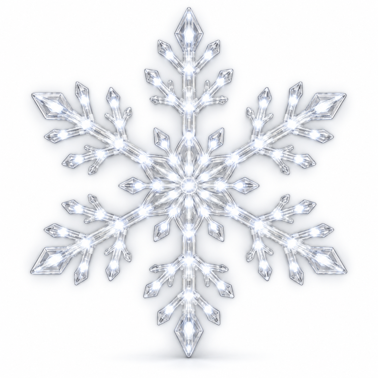 ❄️ Christmas Sale 49% OFF❄️ LED Snowflake Wall Light Set – Remote-Controlled Christmas Winter Decor
