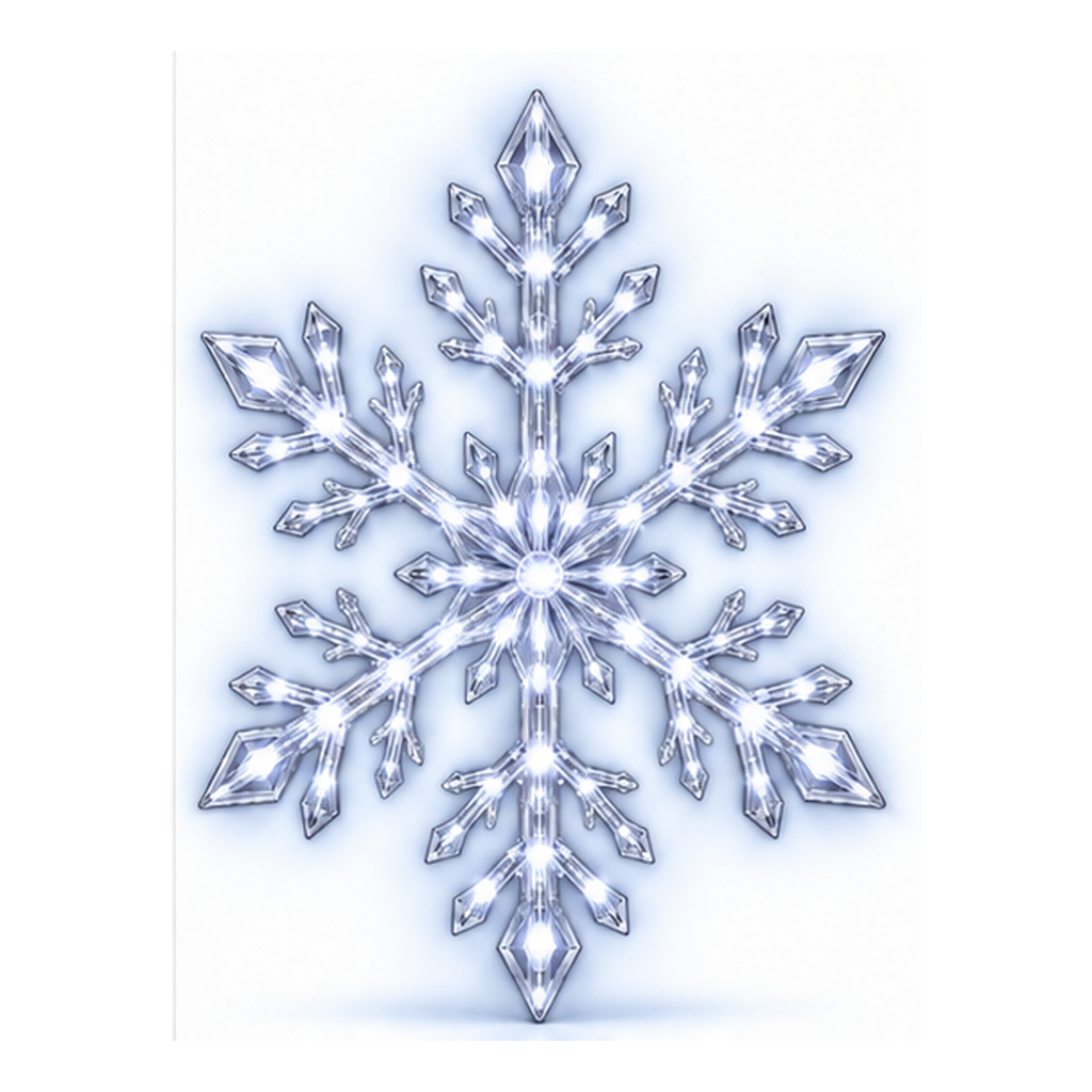 ❄️ Christmas Sale 49% OFF❄️ LED Snowflake Wall Light Set – Remote-Controlled Christmas Winter Decor